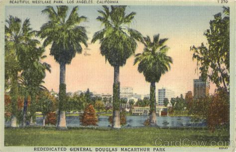 Beautiful Westlake Park Macarthur Park Los Angeles, CA