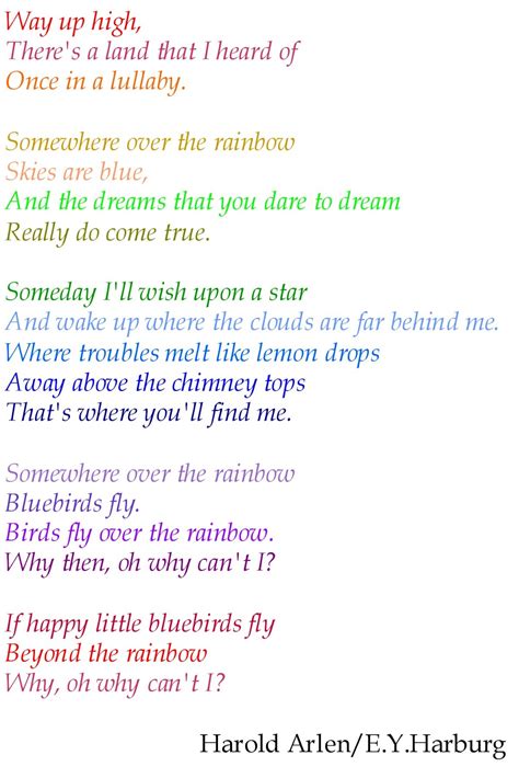 Annie's Place: Somewhere over the rainbow.......