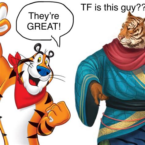 Tony the Tiger - the OG Rakshasa! : r/dndmemes