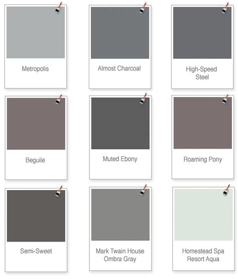 Valspar Colors - Metropolis and Almost charcoal? | Farmhouse paint colors interior, Bedroom ...