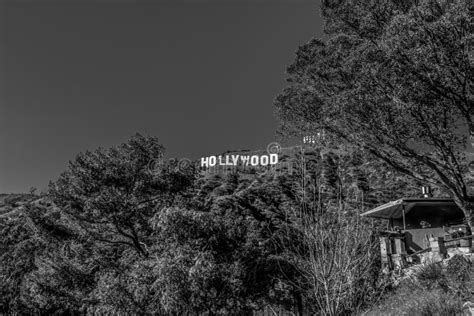 Hollywood Sign in the Hills of Hollywood - CALIFORNIA, USA - MARCH 18 ...