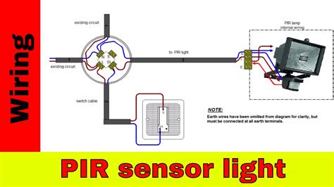 Motion Sensor Light Wiring Diagram - Wiring Diagram