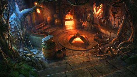 Cabin Inside by VityaR83 on DeviantArt | COLORS | Pinterest | Cabin, deviantART and RPG