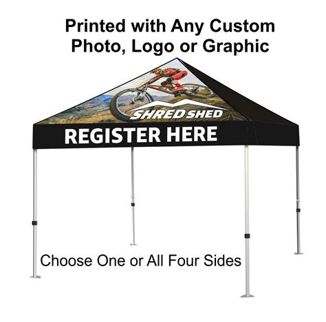 Trade-show Event Canopy Tent with Frame Custom Printed $749 Free Delivery!