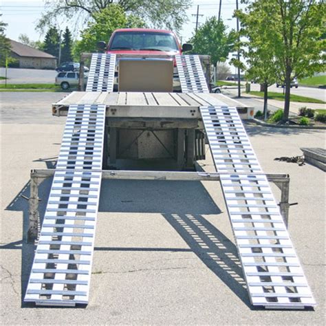 Drop Deck Trailer Modular Loading Ramps | Discount Ramps