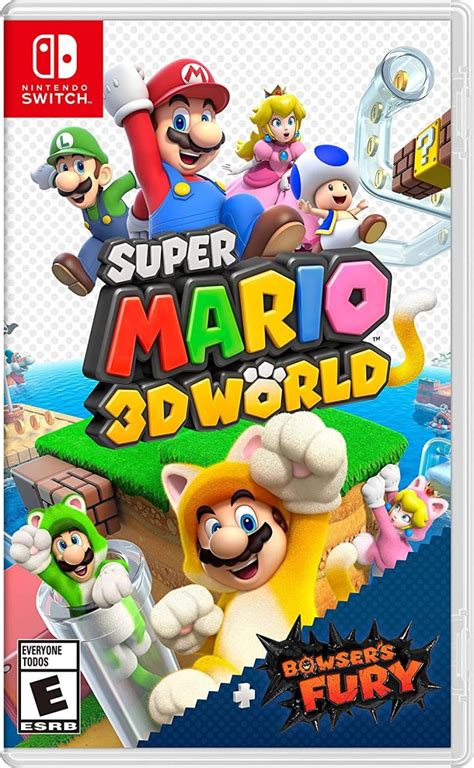 Random: Super Mario 3D World + Bowser's Fury Box Art Receives A Very ...