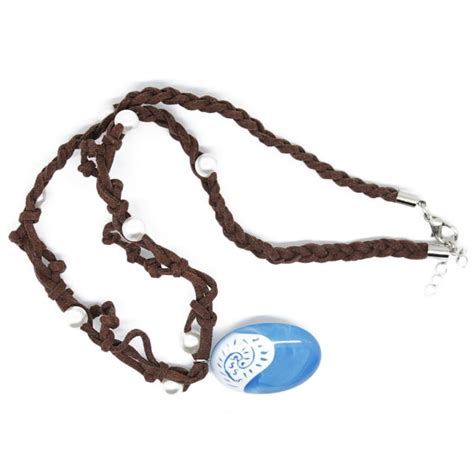 Moana Ocean romance Rope chain necklaces blue Stone necklaces & pendants necklace for women ...