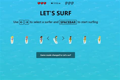 Microsoft Edge Now Has an Offline Surf Game - Mercedes Spreduche