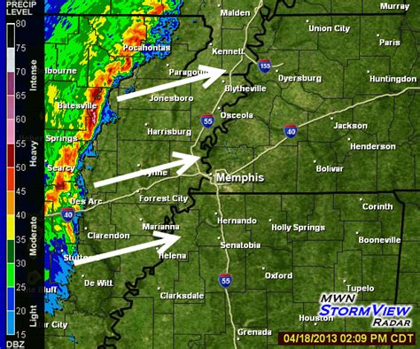 Memphis Radar Weather Map - Tour Map