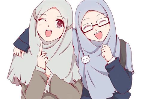 Anime Muslimah 3 Sahabat Remaja