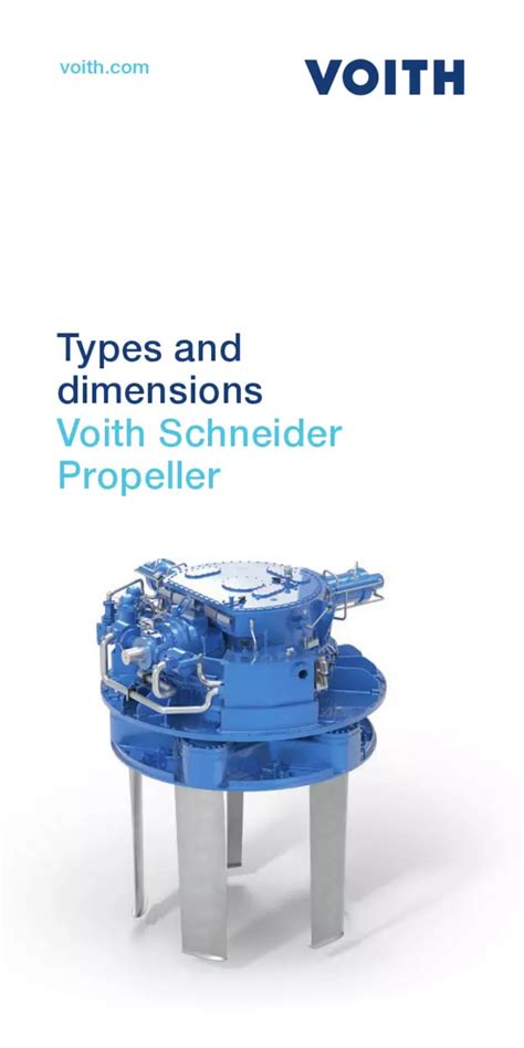 Voith Schneider Propeller For Tugs And OSV, 46% OFF