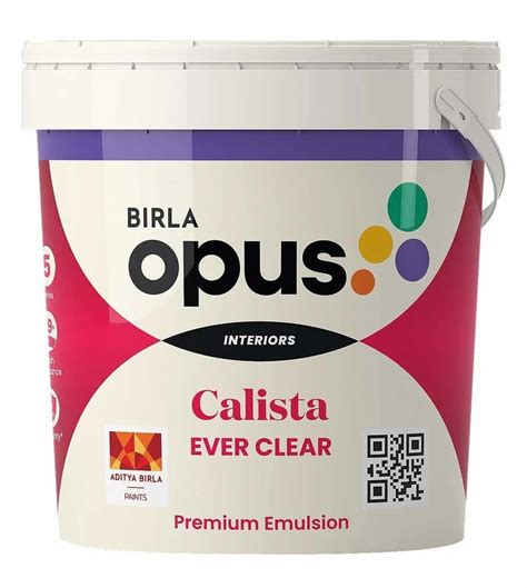 Birla Opus Ever Clear Emulsion Paint (WHOLESALE DISTRIBUTOR) at Rs 6000/bucket of 20 litre ...