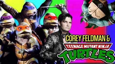 Corey Feldman & Teenage Mutant Ninja Turtles - YouTube