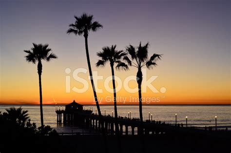 Venice Beach Pier At Sunset Stock Photo | Royalty-Free | FreeImages