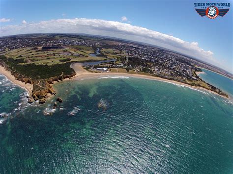 Torquay Surf Beach Aerial View