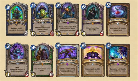 New Hearthstone Cards Revealed For the Latest Expansion: The Witchwood