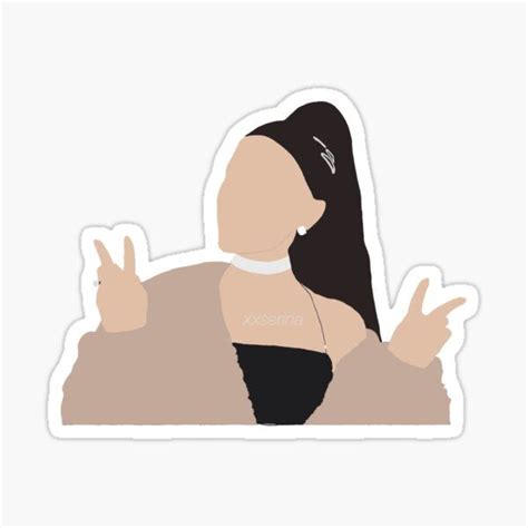 Arianagrande Stickers for Sale | Ariana grande, Ariana grande drawings, Ariana