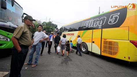 Terminal Pulogadung Siapkan 300 Bus Tambahan untuk Mudik - News Liputan6.com