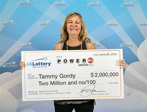 Iowa Woman Claims $2 Million Powerball Prize | Powerball