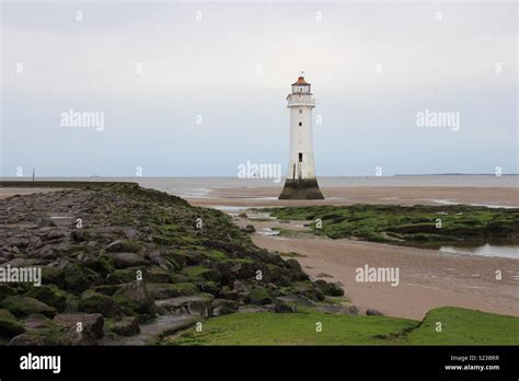 New Brighton Lighthouse Stock Photo - Alamy