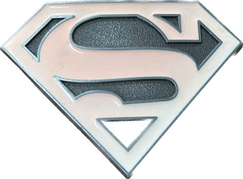 Superman 'S' Logo Pink Belt Buckle Guy Stuff