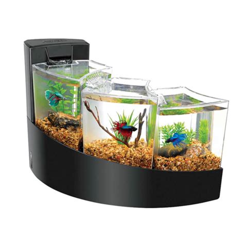 Aquarium en cascade Betta Falls, noir - Aqueon | DYNO.CA