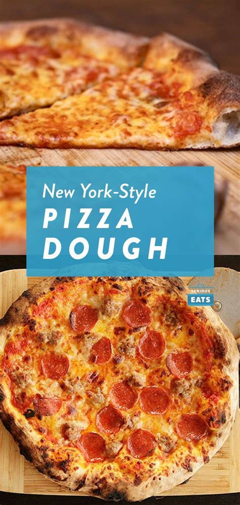 the new york style pizza dough is ready to be served at any restaurant ...