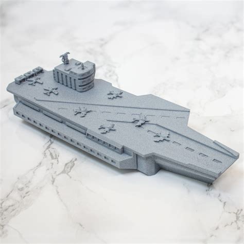 3D Printable Aircraft Carrier by AlexT