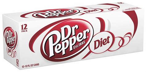 Diet Dr. Pepper Cans (330ml, 12pk) | at Mighty Ape NZ