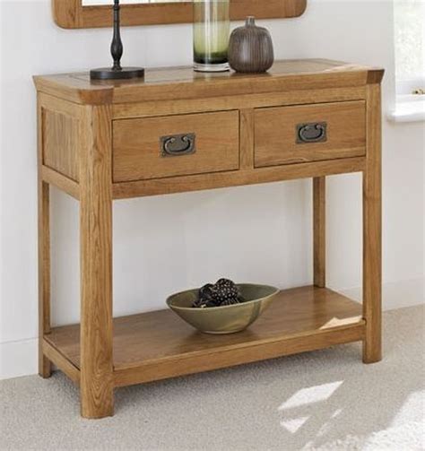 Artisan solid oak bedroom furniture console hallway hall table | eBay