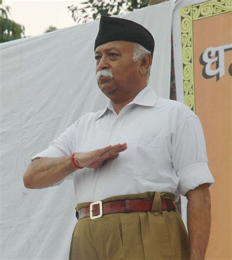 RSS chief Mohan Bhagwat in Jammu. Pix by Vishal Dutta | Flickr