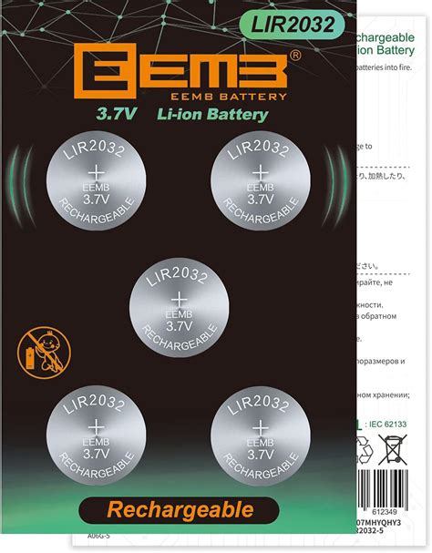 Amazon.com: 50 Quantity: CR1220 Button Coin Cell Batteries 3 Volt Lithium Metal Manganese ...
