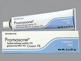 Pramosone (hydrocortisone acetate 1 %-pramoxine HCl 1 % ) Topical Cream