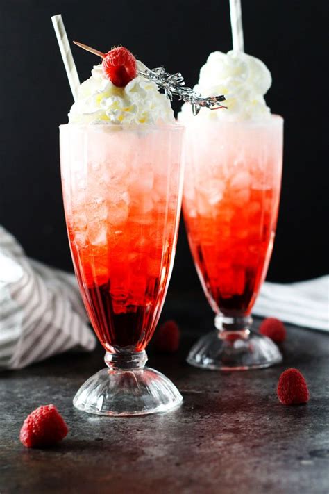 Raspberry Cream Italian Soda | Platings & Pairings | Homemade recipes dessert, Yummy healthy ...