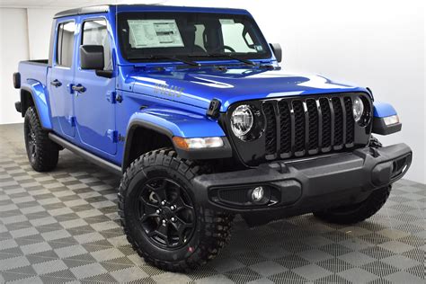 2021 Jeep Gladiator Sport Willys Hydro Blue Hard Top Automatic - New ...