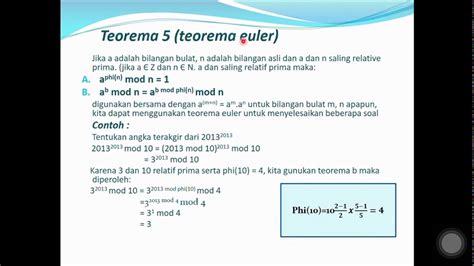 Teorema euler - YouTube