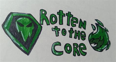 Rotten To The Core Logo by RosyWolfyCherry12 on DeviantArt