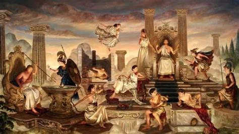 Greek Gods And Goddesses Of Mount Olympus