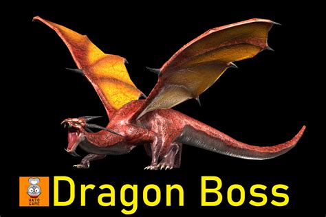 01_Monster: Dragon boss | 3D Creatures | Unity Asset Store