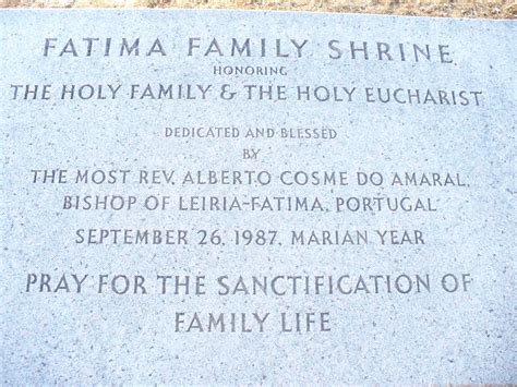 Shrine and Dine: Fatima Family Shrine in Alexandria, South Dakota