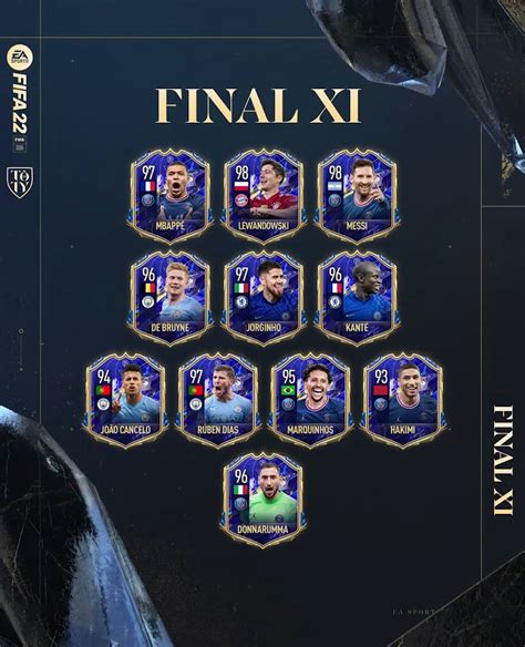 FIFA 22 Team of the Year (TOTY) – FIFPlay