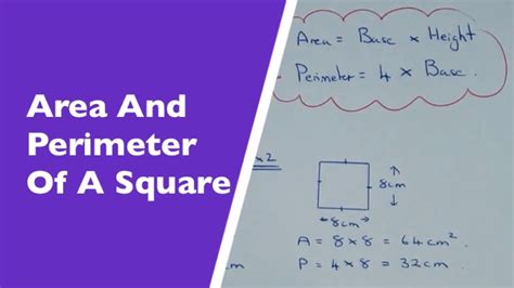 The Perimeter Of A Square