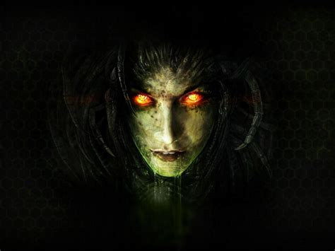 Horror Girl Face Wallpaper | Scary Wallpaper Backgrounds