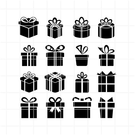 Gift SVG. Gift Box Svg. Gift Cut File. Gift Box Cut File. Gift Clipart. Gift Box Clipart. Gift ...