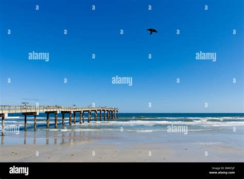 Fishing Pier at St Augustine Beach, Anastasia Island, St Augustine ...