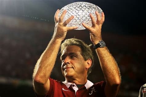 Nick Saban's Dad's Early Death Inspires Him to be Great Every Single ...