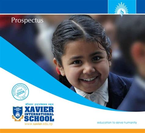 Xavier school prospectus 2015 by Xavier International School/College ...