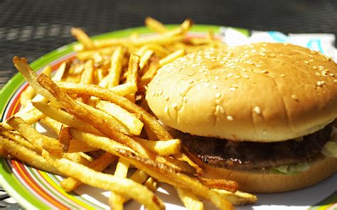 File:Crown Burger Plus hamburger and fries.jpg - Wikimedia Commons
