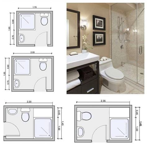 Bathroom Size and Space Arrangement - Engineering Discoveries in 2020 | Small bathroom layout ...