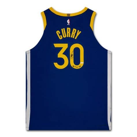 Stephen Curry Autographed and Inscribed “All-Time 3pt” Golden State ...